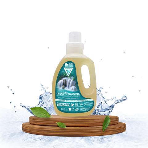 Hiketron Clear & Powerful Scent Free Liquid Laundry Detergent
